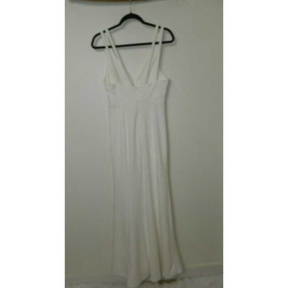 Lulu’s Dress White Love Galore  Mermaid Maxi Dres… - image 4
