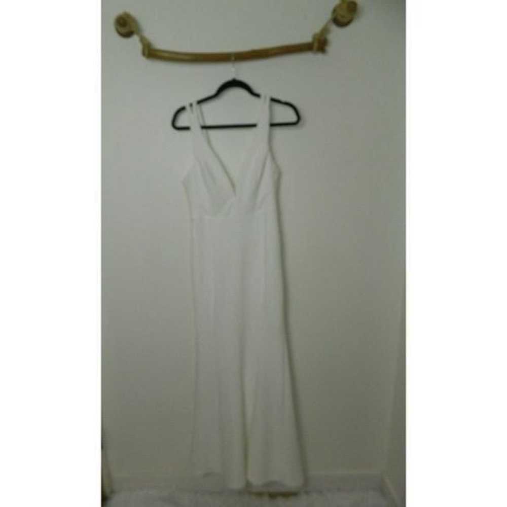 Lulu’s Dress White Love Galore  Mermaid Maxi Dres… - image 7