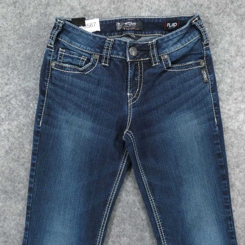 Silver Jeans Co. Silver Jeans Womens 28 Suki Mid … - image 2