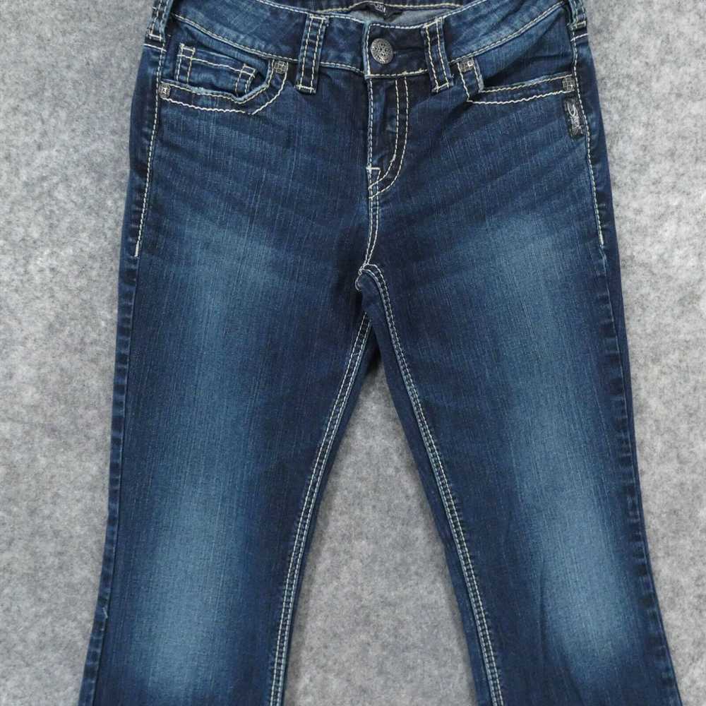 Silver Jeans Co. Silver Jeans Womens 28 Suki Mid … - image 3