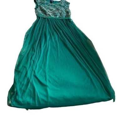 Candalite Emerald Green Formal Dress Prom Bridesm… - image 1