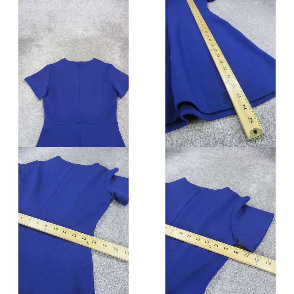 Uniqlo Uniqlo A-Line Dress Womens Xs Blue Short S… - image 4