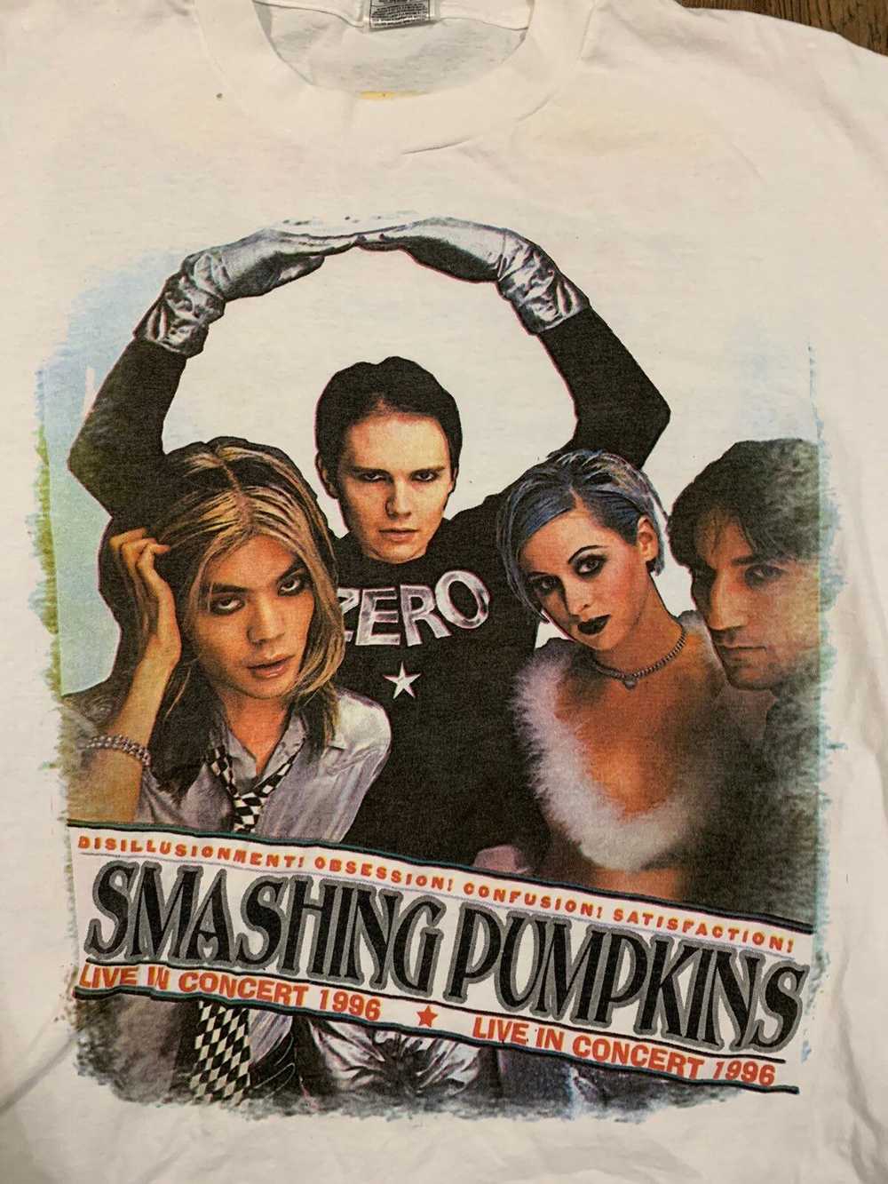 Band Tees × Vintage 1996 Vintage Smashing Pumpkin… - image 3