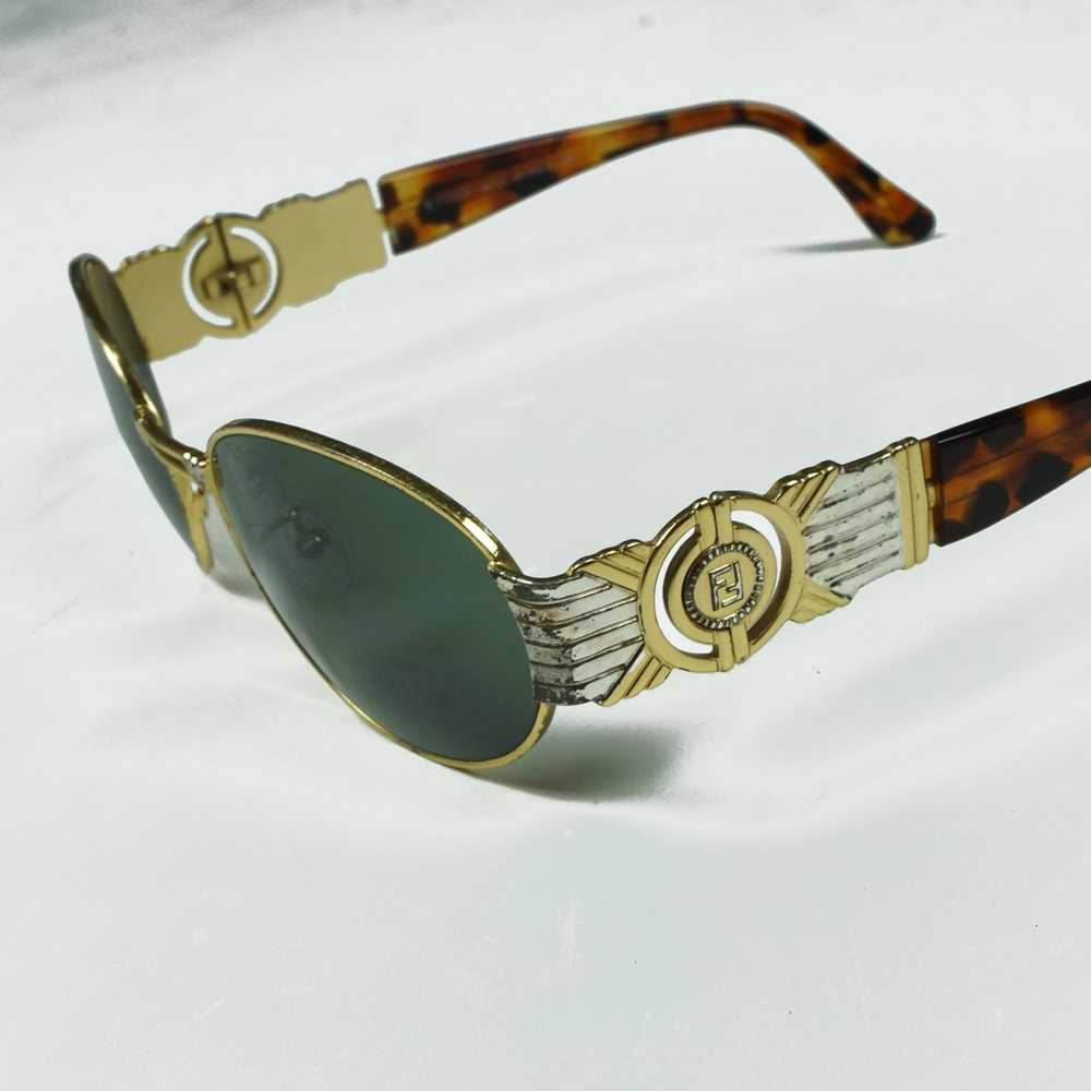 Fendi × Vintage Fendi Tortoise Sunglasses - image 2