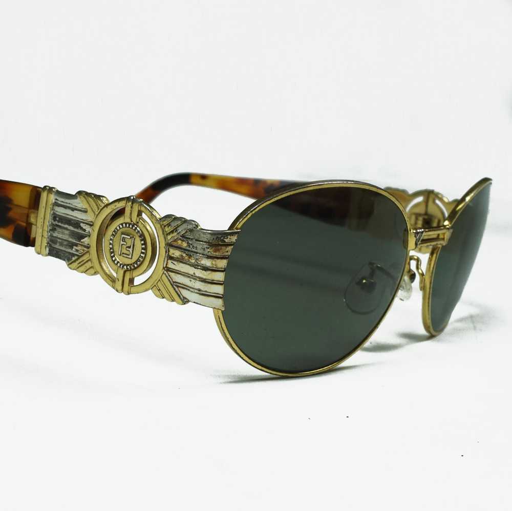 Fendi × Vintage Fendi Tortoise Sunglasses - image 6