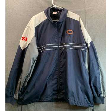 Other NFL Chicago Bears Jacket Size 2XL Blue Full… - image 1