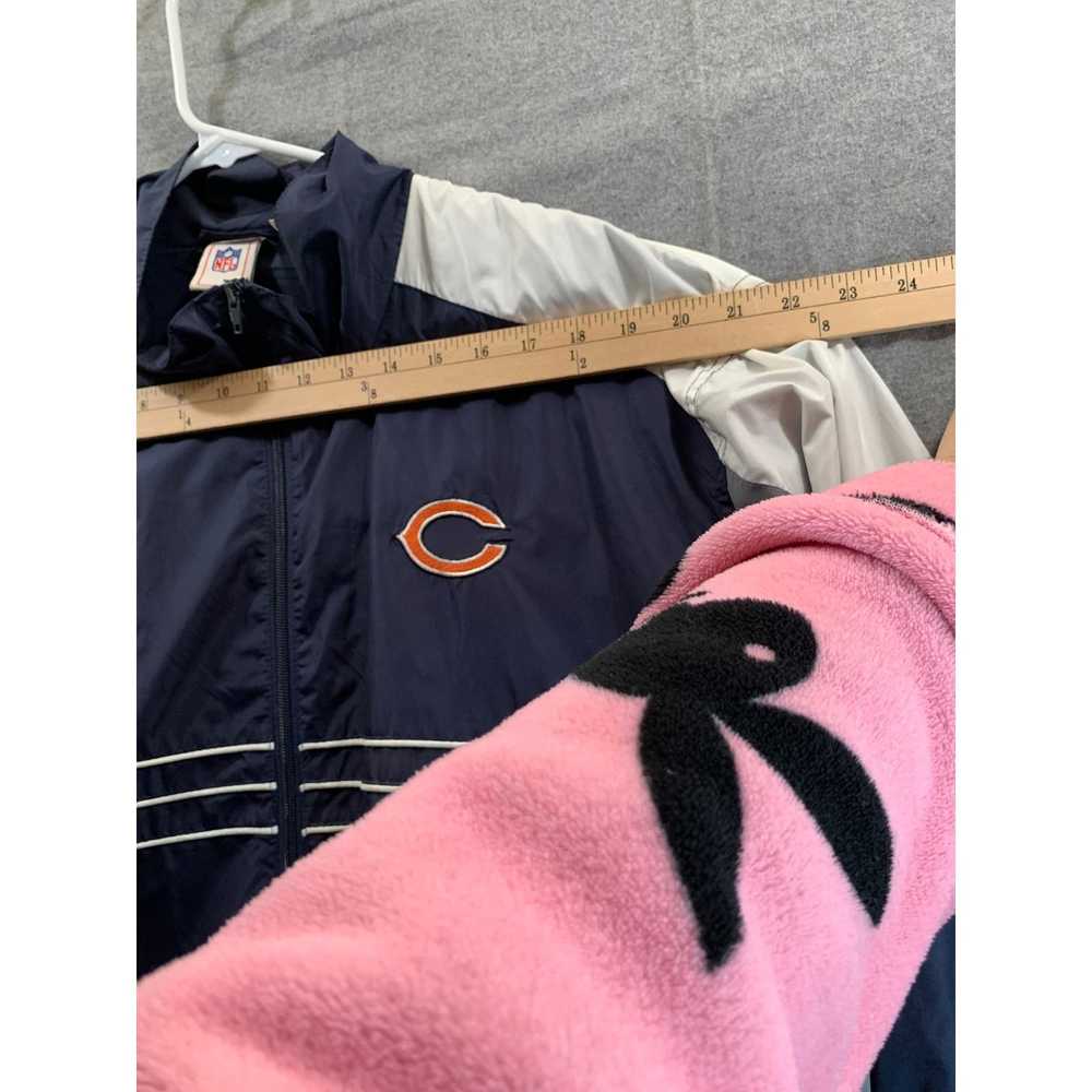 Other NFL Chicago Bears Jacket Size 2XL Blue Full… - image 4
