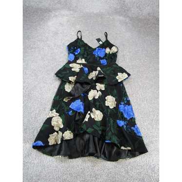 Lulus Lulus Mini Dress Womens Xs Black Floral Halt