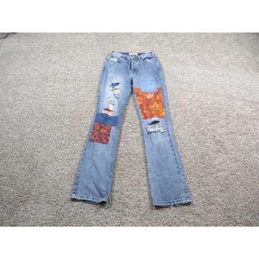 Vintage We The Free Jeans Womens 24 Blue Slim Boy… - image 1