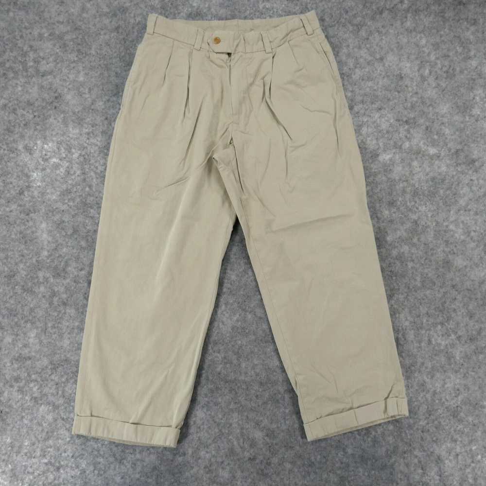 Vintage Bills Khakis Pants Mens 32x26 Chino Pleat… - image 1