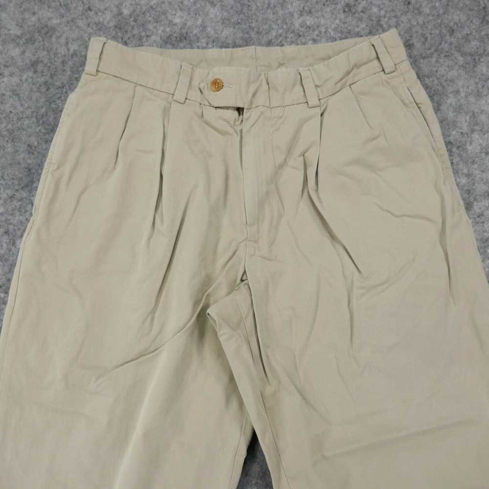 Vintage Bills Khakis Pants Mens 32x26 Chino Pleat… - image 2