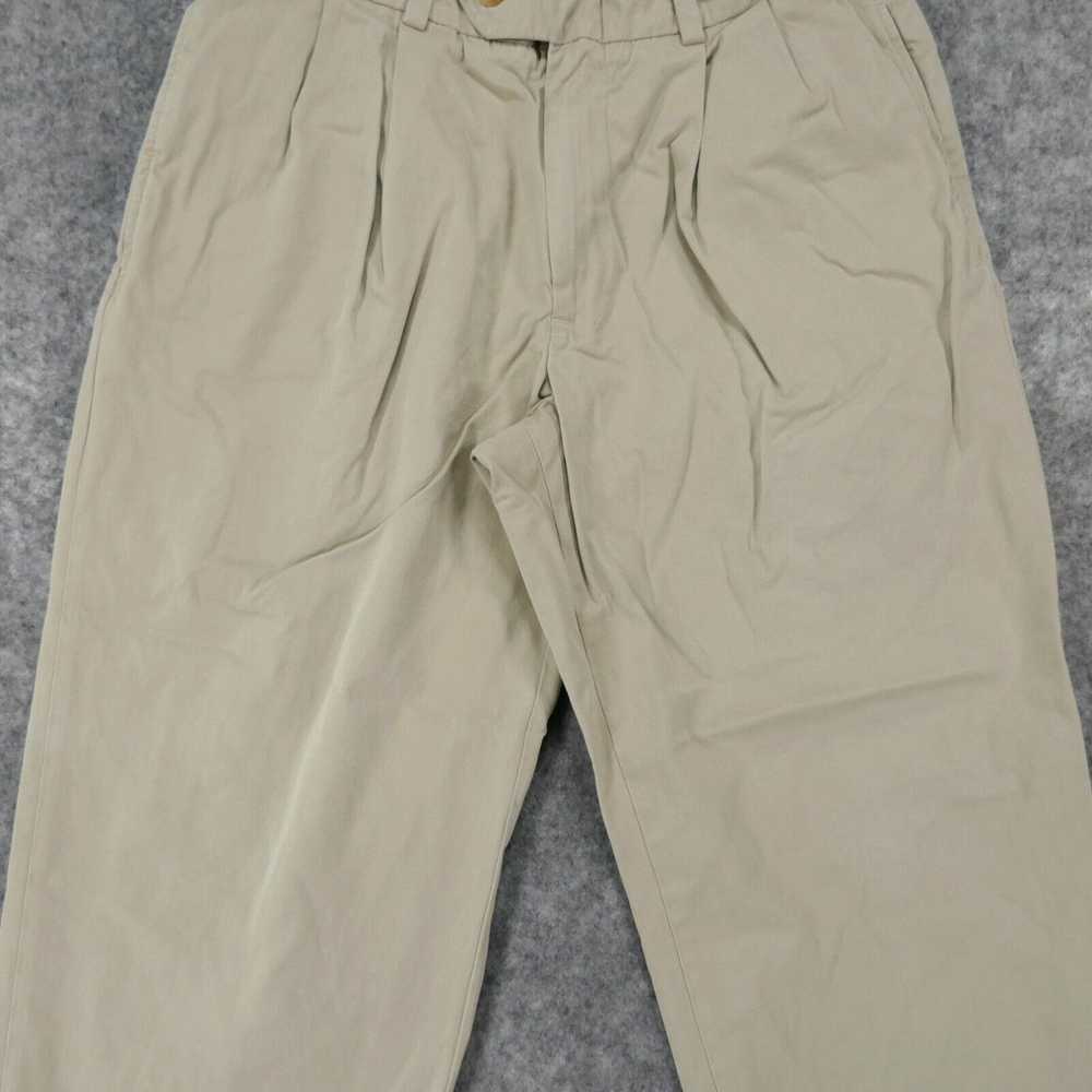 Vintage Bills Khakis Pants Mens 32x26 Chino Pleat… - image 3