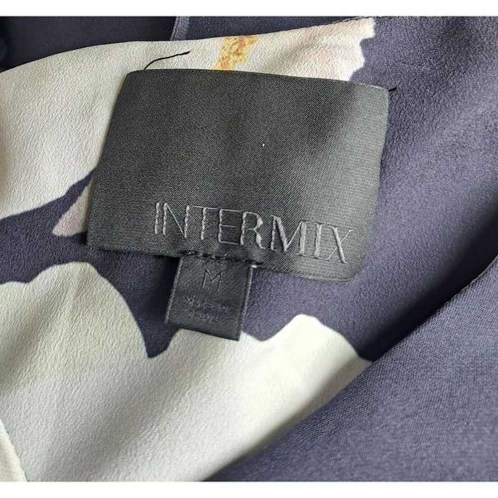 Intermix Women Silk Medium Wrap Tie Floral Midi H… - image 11