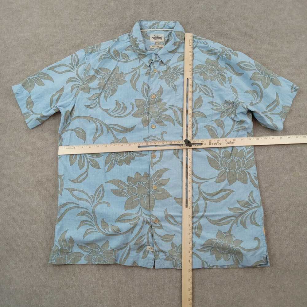 Quiksilver QuikSilver Shirt Mens 2XL XXL Blue But… - image 2