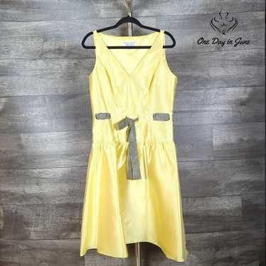 Chetta B A Line Silk Dress Size 12 - image 1