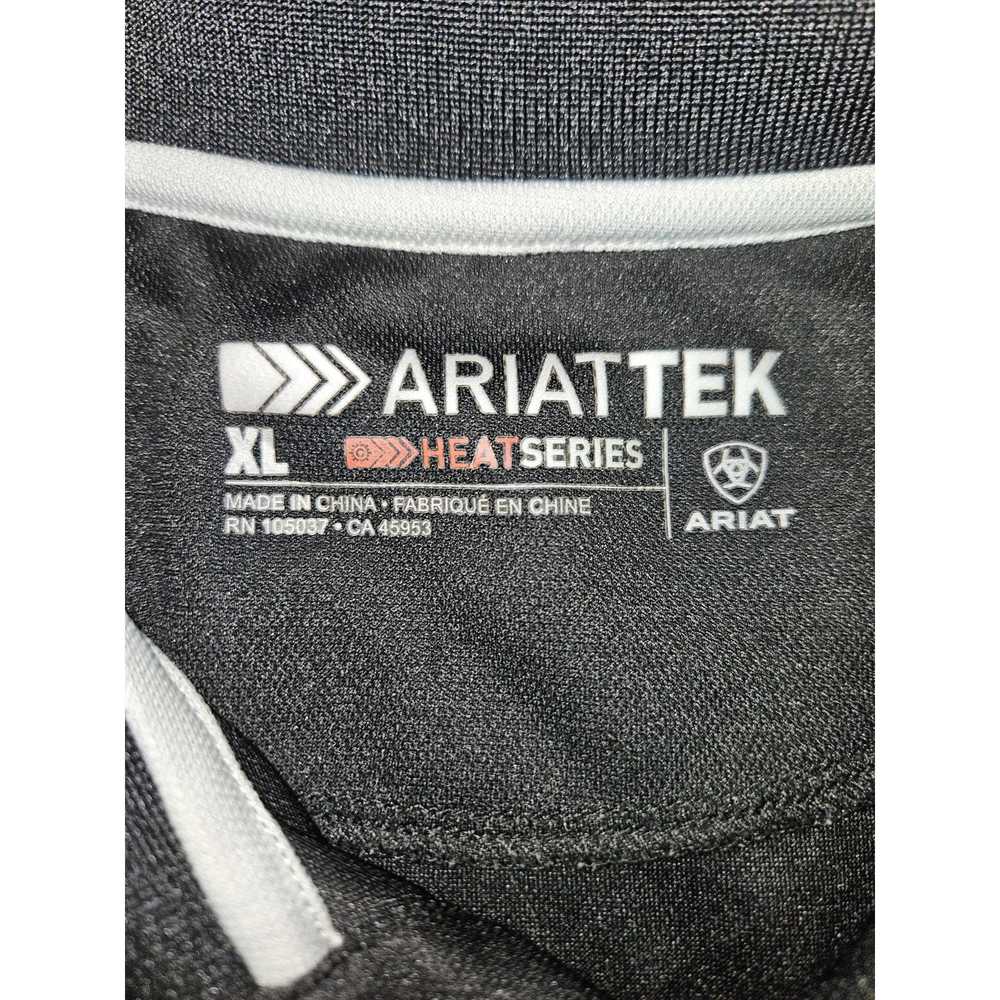 Ariat Men’s Ariat tek heat series xl black polo - image 2