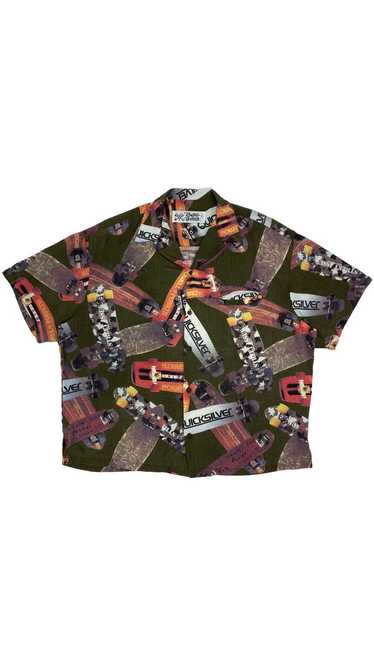Hawaiian Shirt × Powell Peralta × Quicksilver 🔥LA