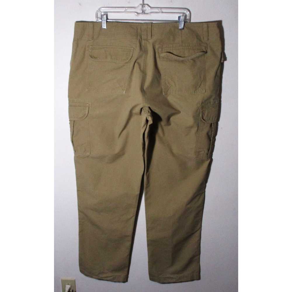Vintage Men's L.L. BEAN Tan Khaki Cargo Pants Siz… - image 3