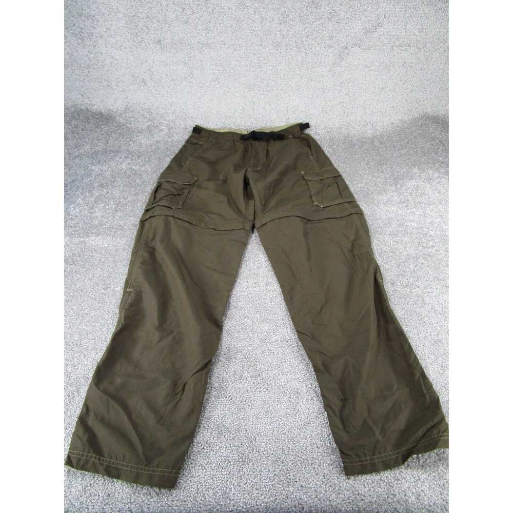 Vintage REI Pants Mens Large Brown Nylon Cargo Po… - image 1