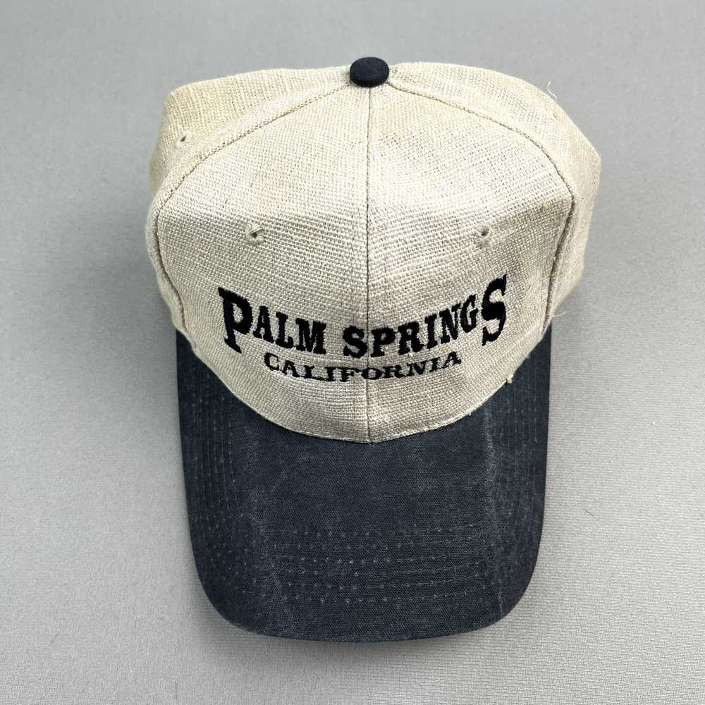 Vintage Vintage Palm Springs Hat Cap Strapback Cr… - image 2