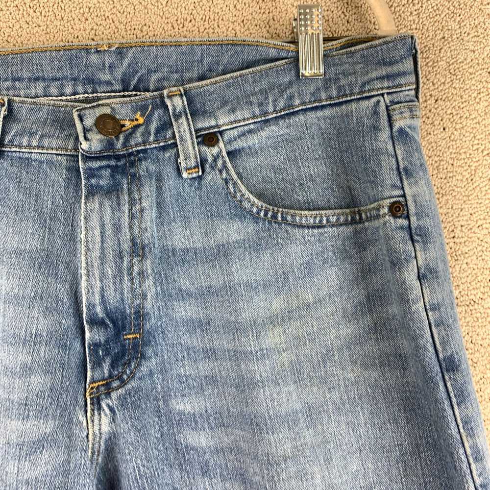 Wrangler Wrangler Straight Leg Denim Jeans Mens 3… - image 3