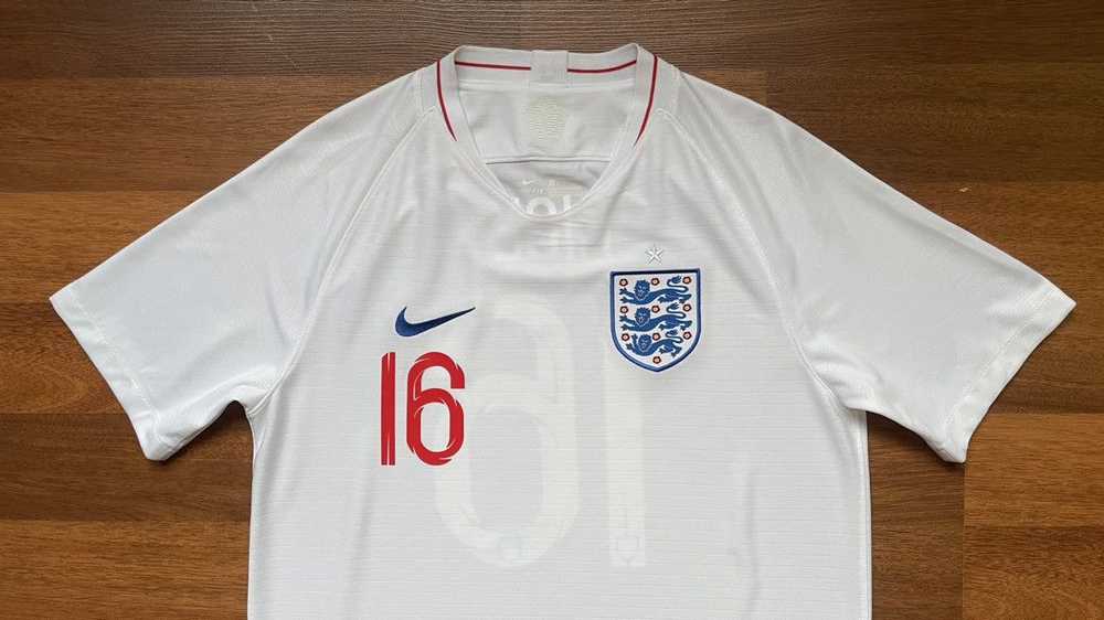 Nike × Soccer Jersey × Vintage ENGLAND NIKE 2018 … - image 3