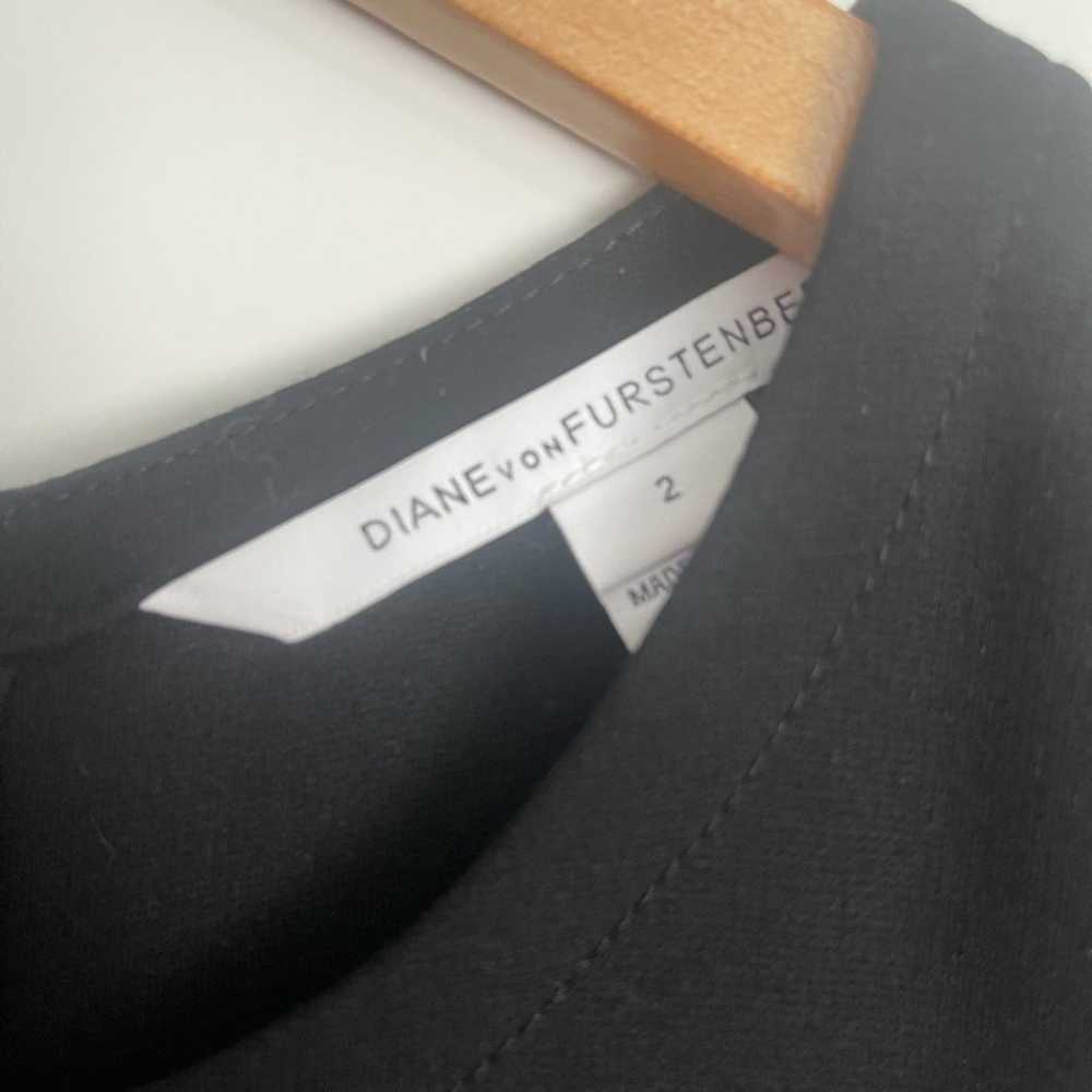Diane von Furstenberg Black Ivana Dress - image 5