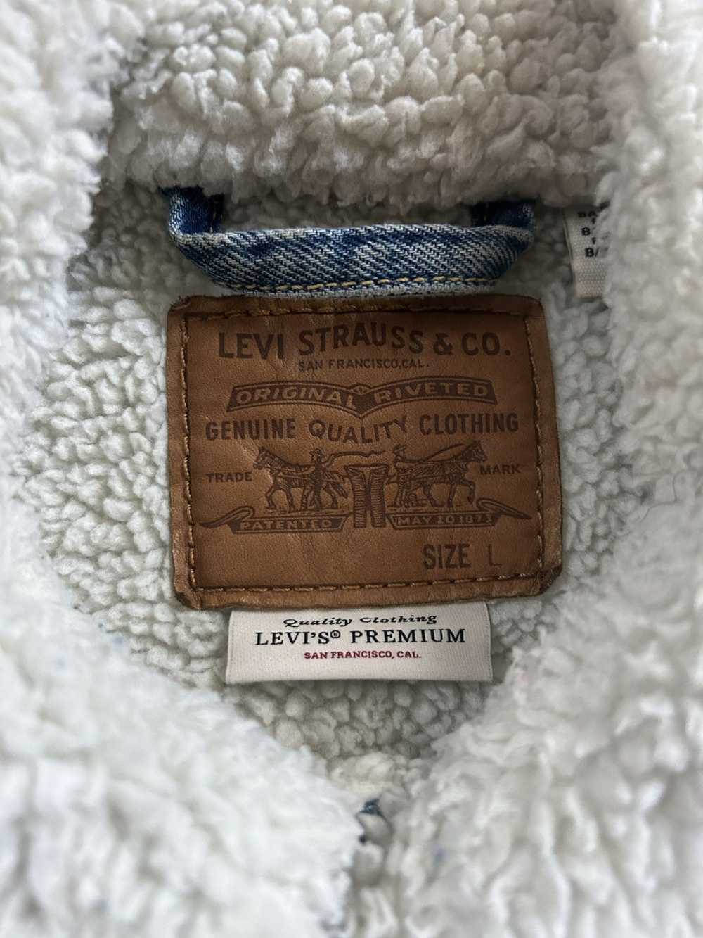 Levi's × Streetwear × Vintage Levi Premium Sherpa… - image 4