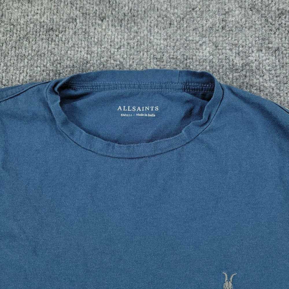 Allsaints AllSaints Shirt Men Small Blue Embroide… - image 3