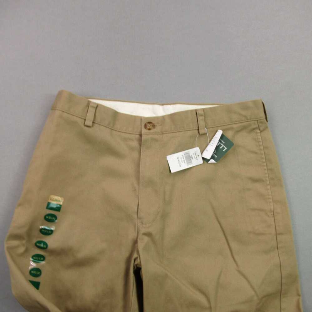 Vintage LL Bean Pants Mens 32X32 Chino Pockets St… - image 2