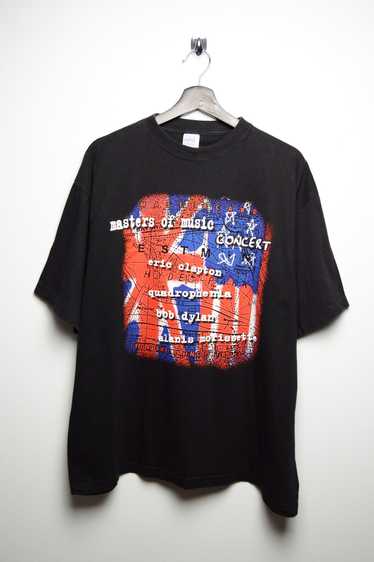 Band Tees × Vintage bob dylan 1996 eric clapton t-