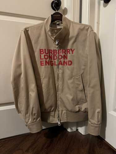 Burberry Bomber text jacket