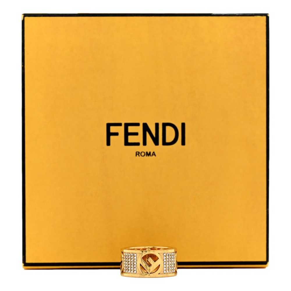 Fendi Ff leather bracelet - image 5