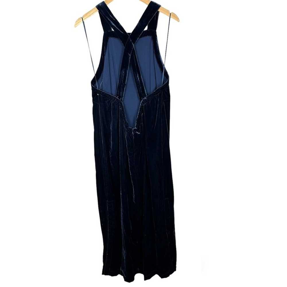 Anthropologie Velvet Halter Maxi Dress Size Large… - image 3