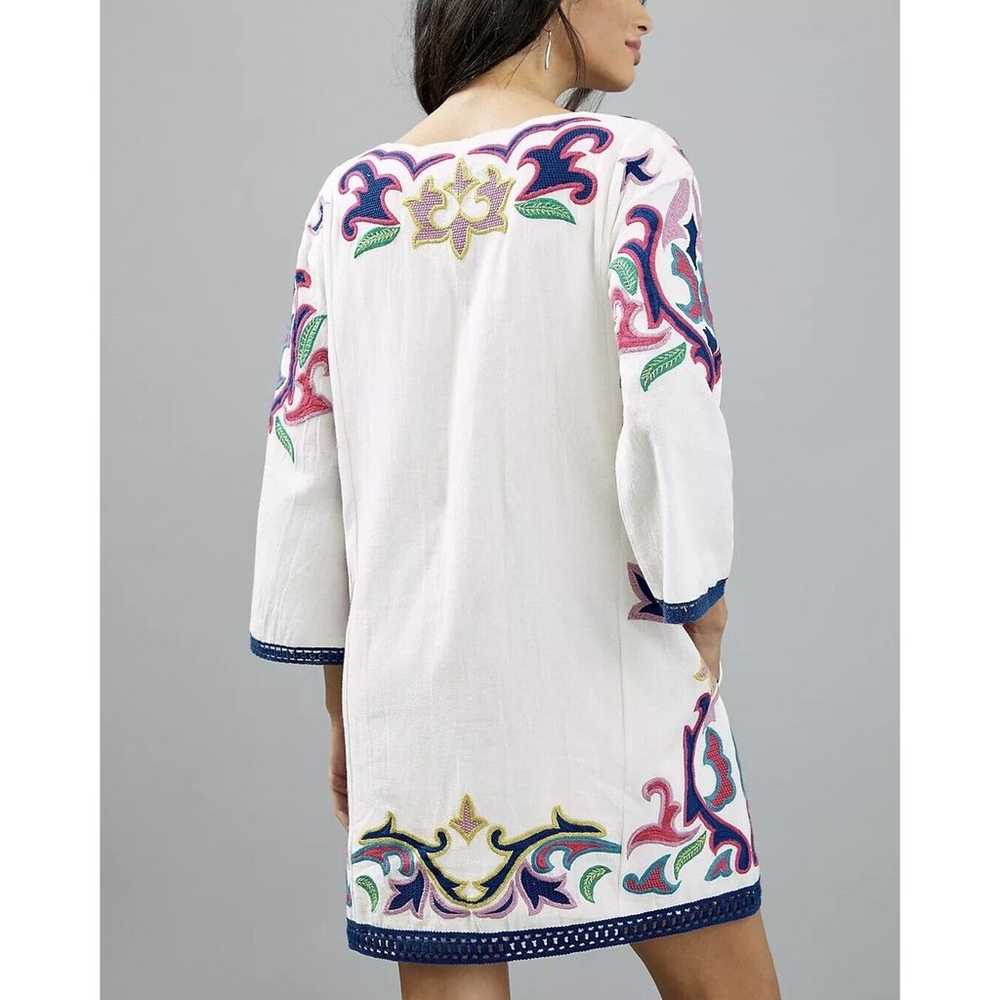 Maeve For Anthropologie Olympia Embroidered Tunic… - image 3