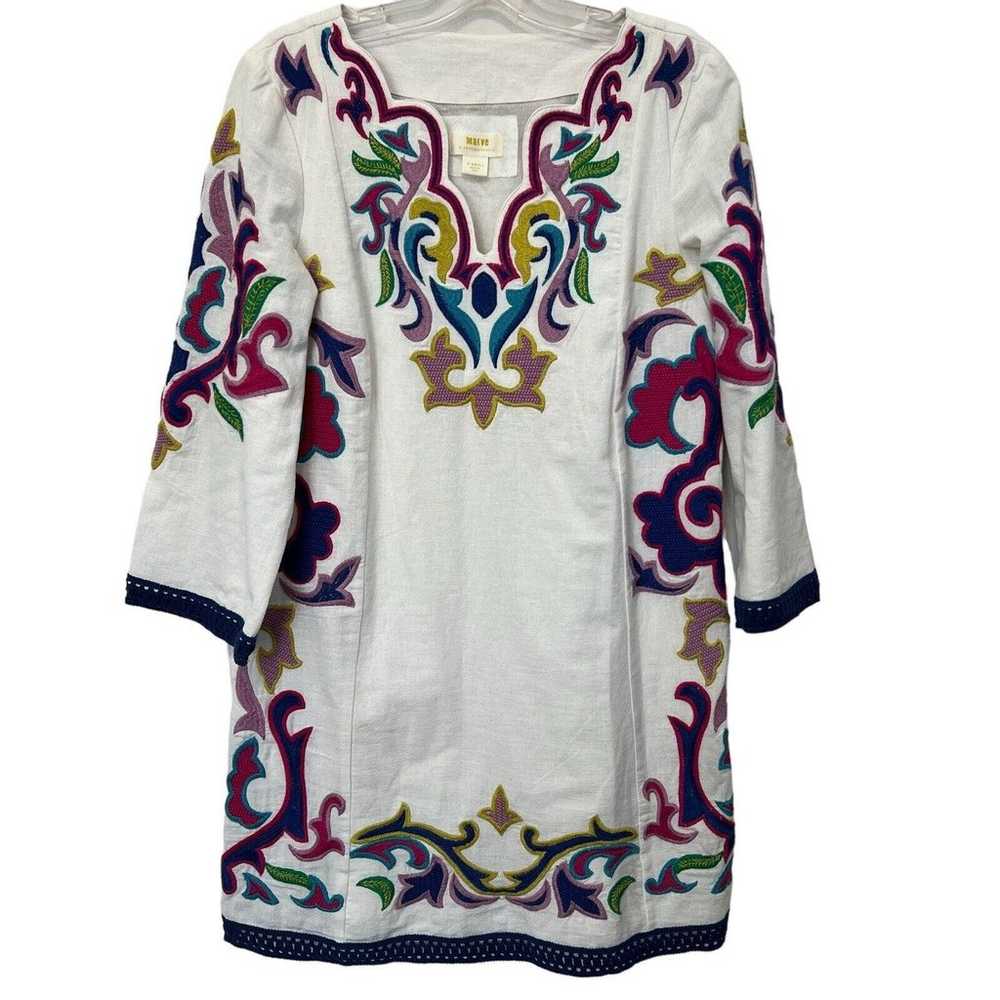Maeve For Anthropologie Olympia Embroidered Tunic… - image 4