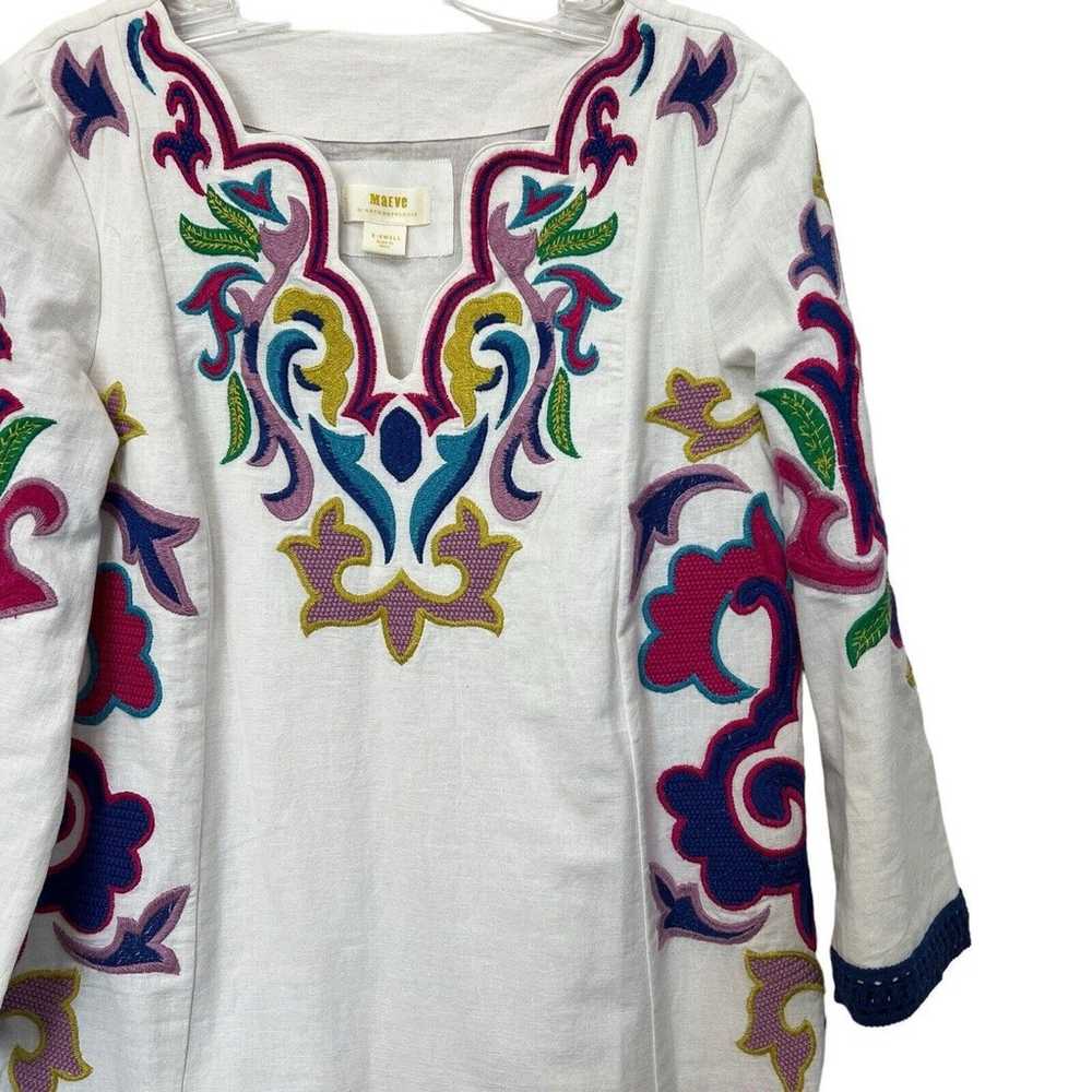 Maeve For Anthropologie Olympia Embroidered Tunic… - image 6