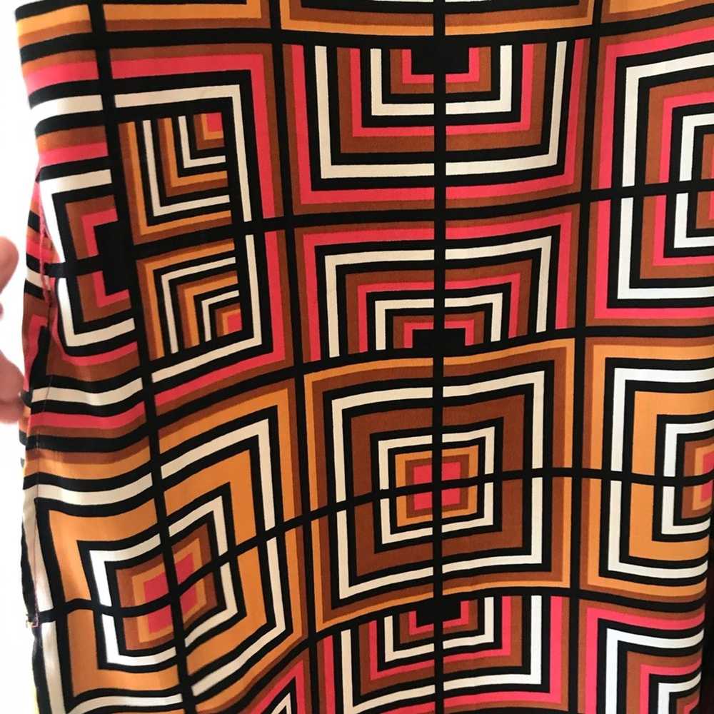 Other 70s Pinky retro geometric tunic dress - image 3