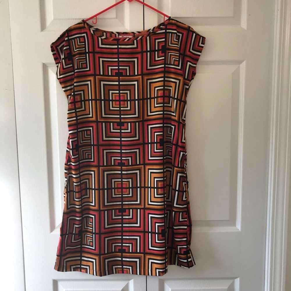 Other 70s Pinky retro geometric tunic dress - image 4