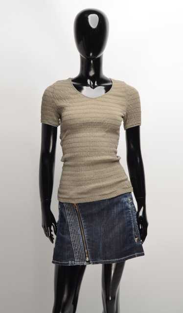 Giorgio Armani Vintage Armani Collezioni Khaki T-s