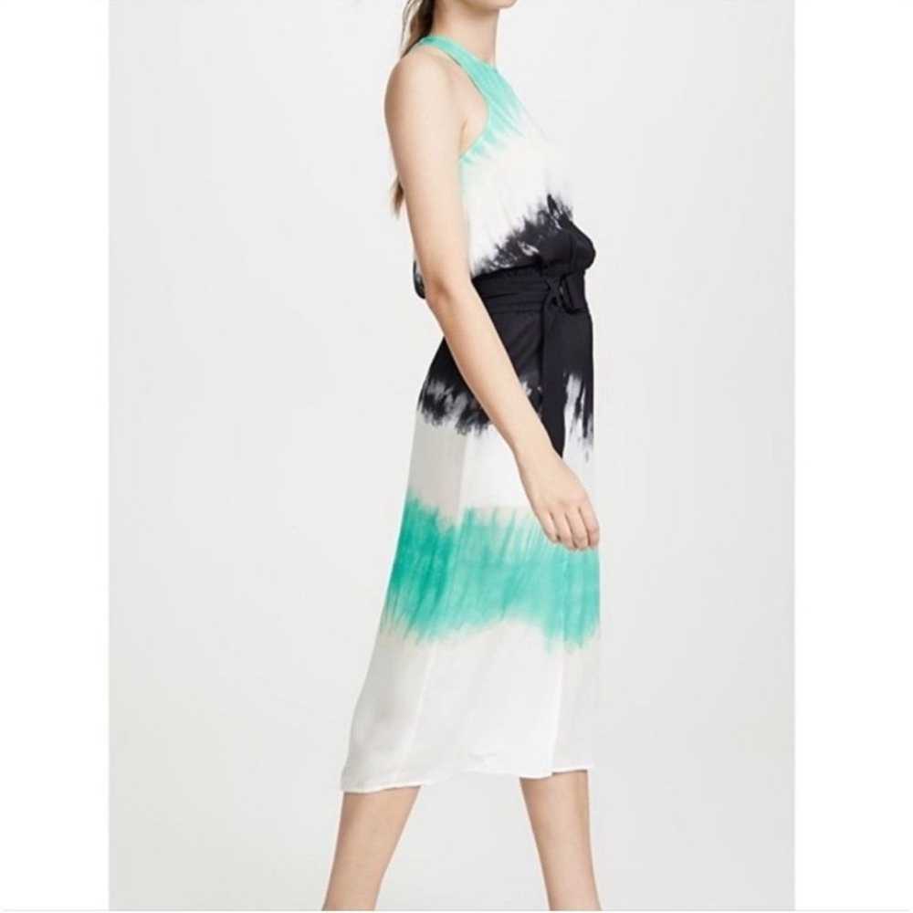 A.L.C Tallulah Tie-Dye Sleeveless Silk Midi Dress… - image 3