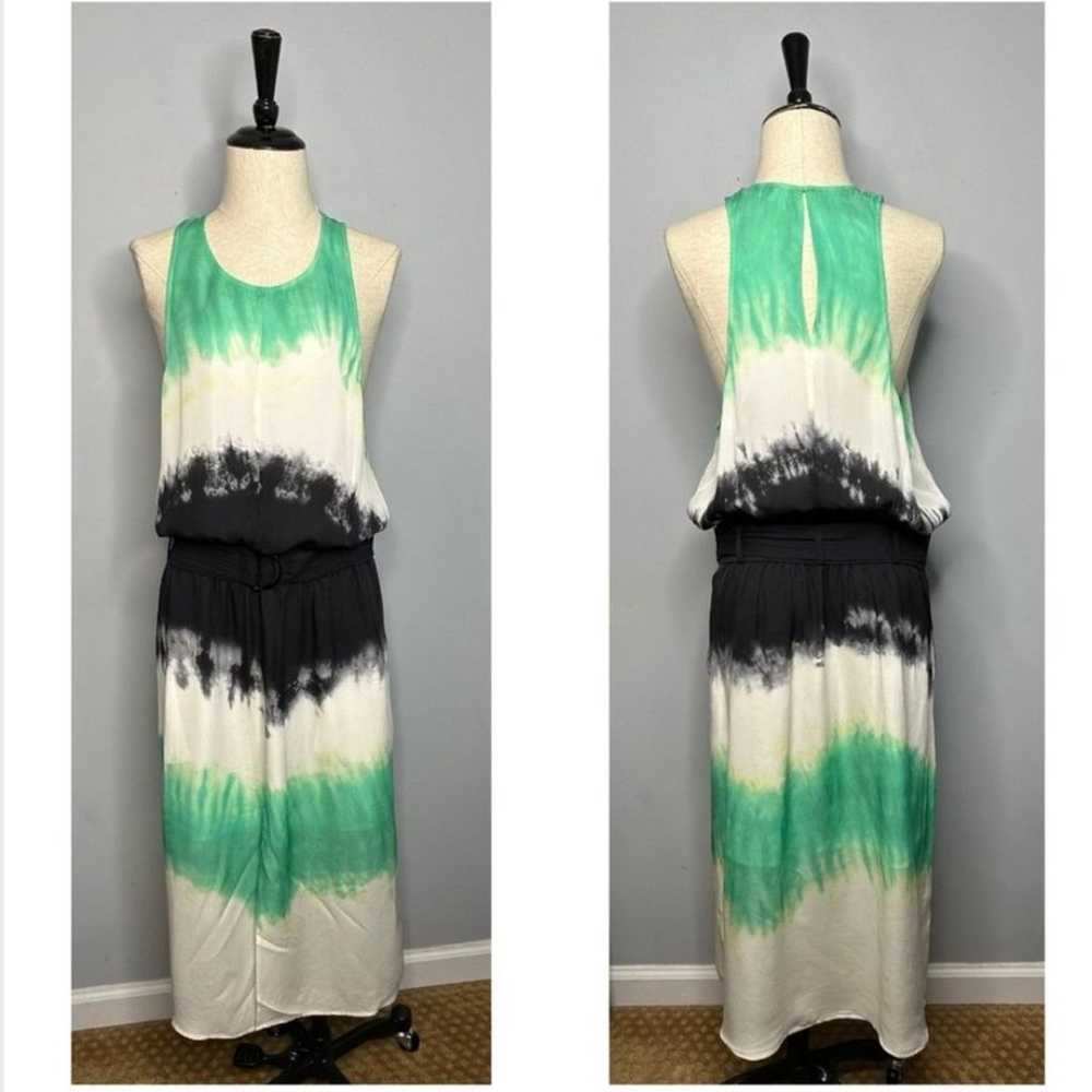 A.L.C Tallulah Tie-Dye Sleeveless Silk Midi Dress… - image 5