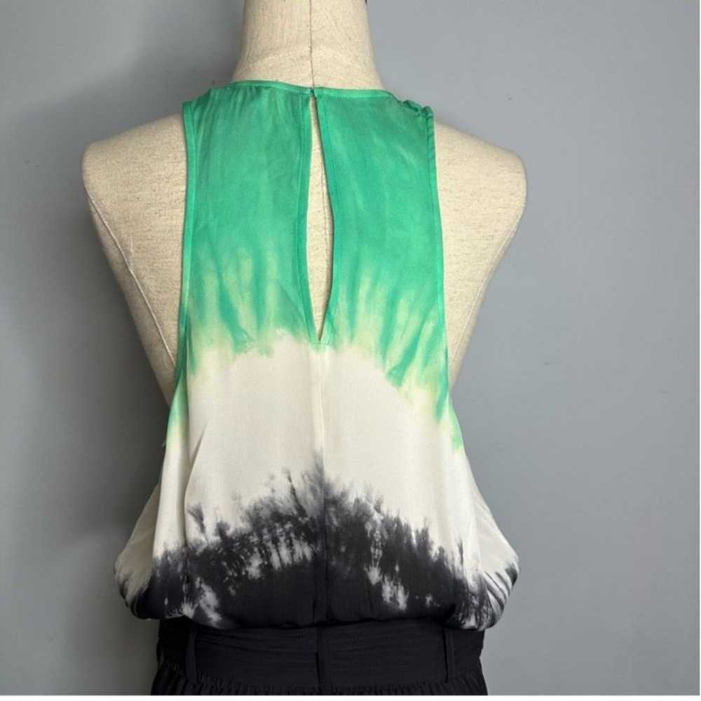 A.L.C Tallulah Tie-Dye Sleeveless Silk Midi Dress… - image 8