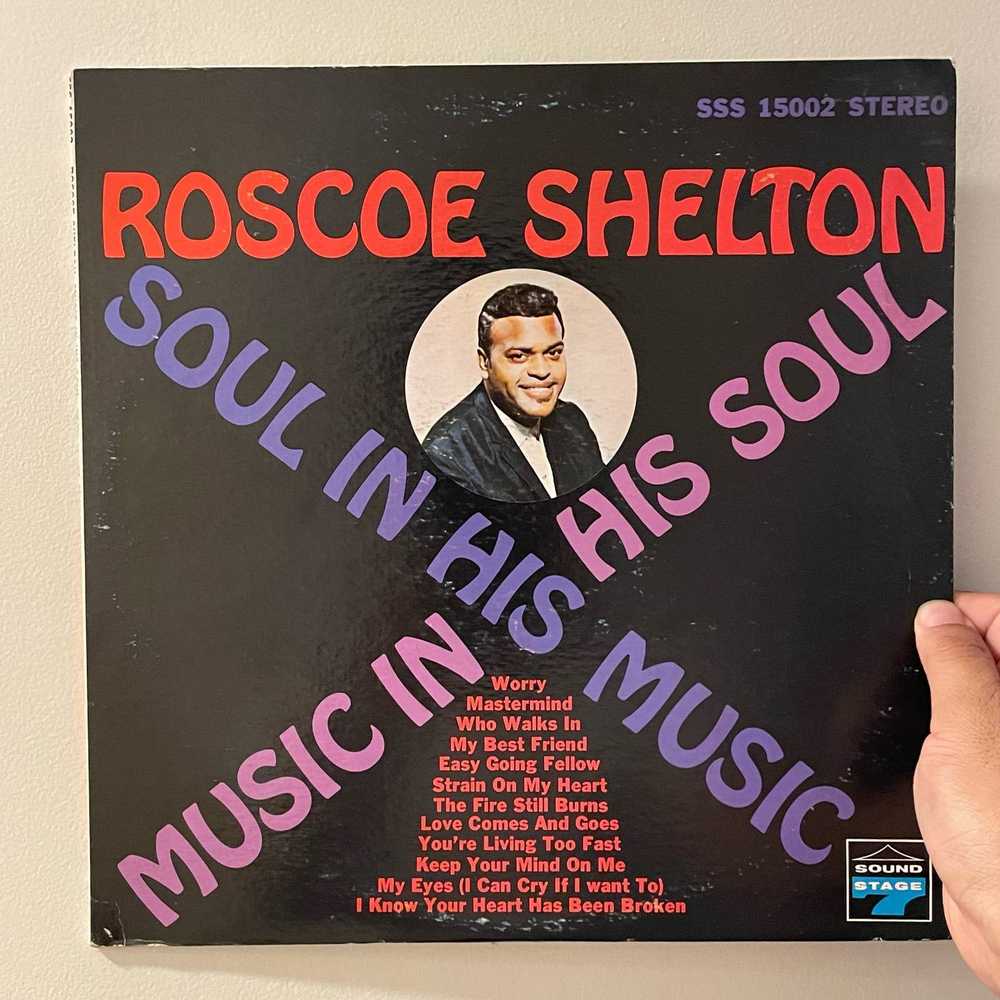 Blank Roscoe Shelton - Soul In His Music LP vinta… - image 1