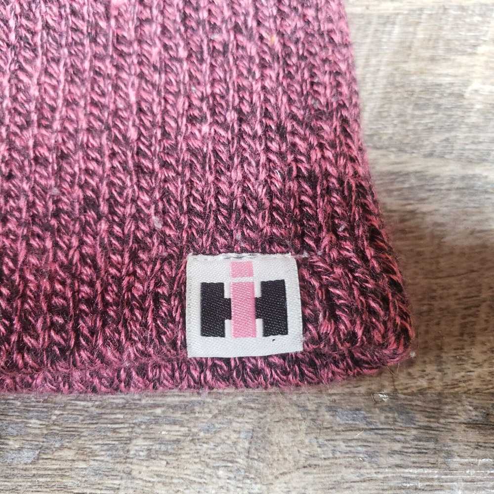 Vintage International Harvester Pink Logo Beanie … - image 2