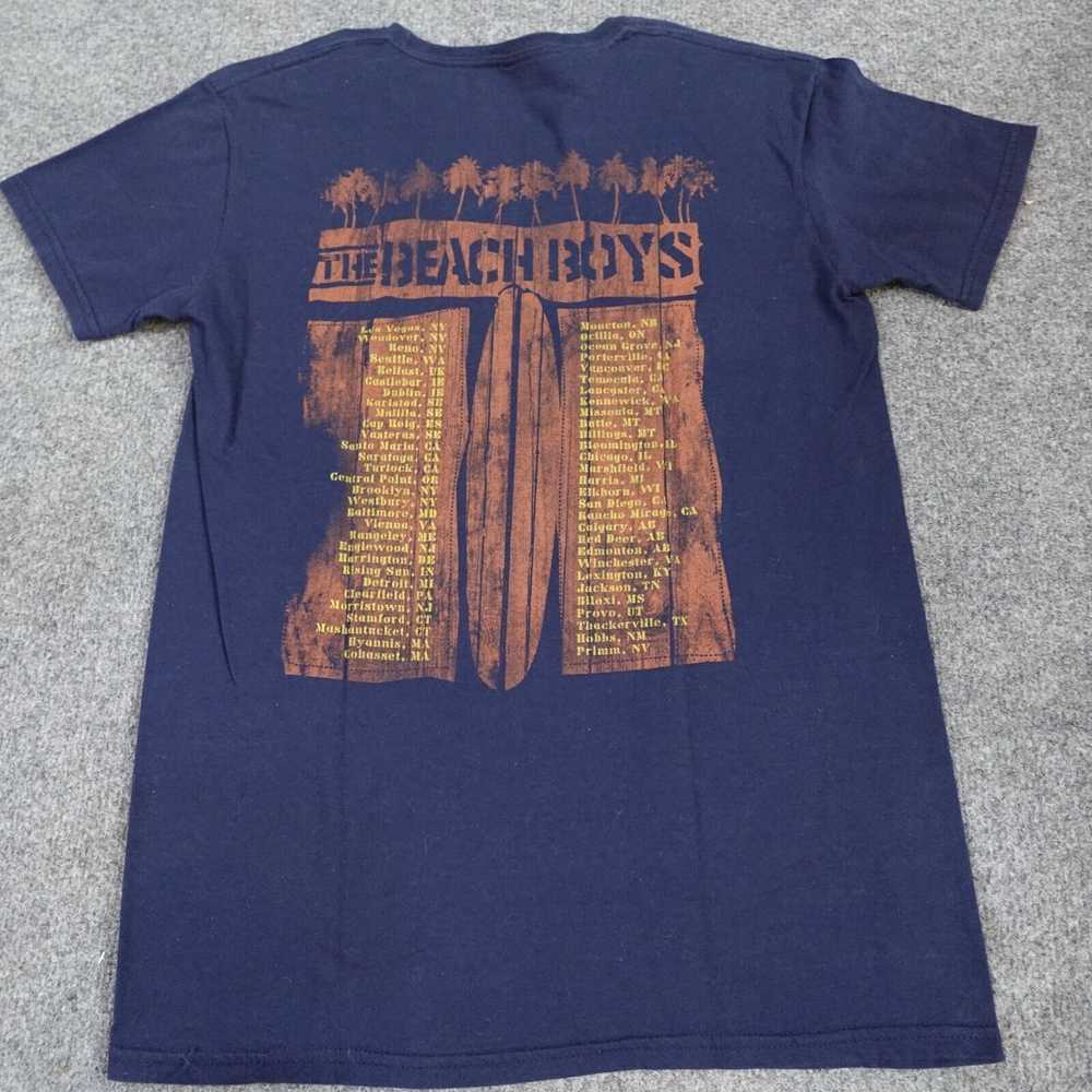 Vintage The Beach Boys Womens T-shirt Small Blue … - image 6