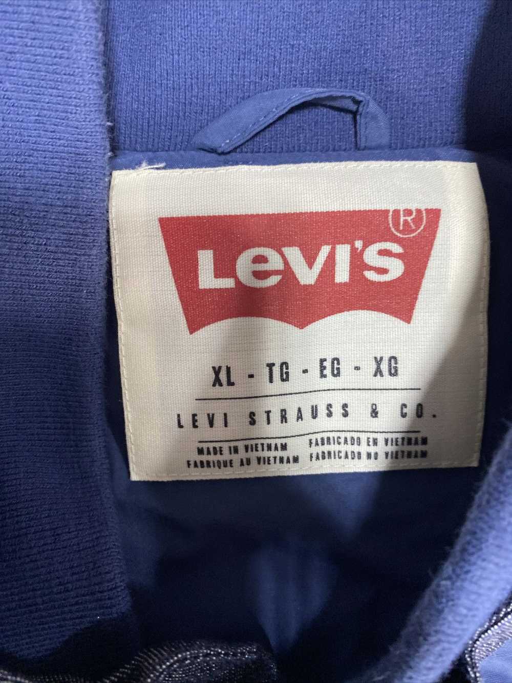 Levi's Levis Shacket Mens Extra Large Blue Jacket… - image 3