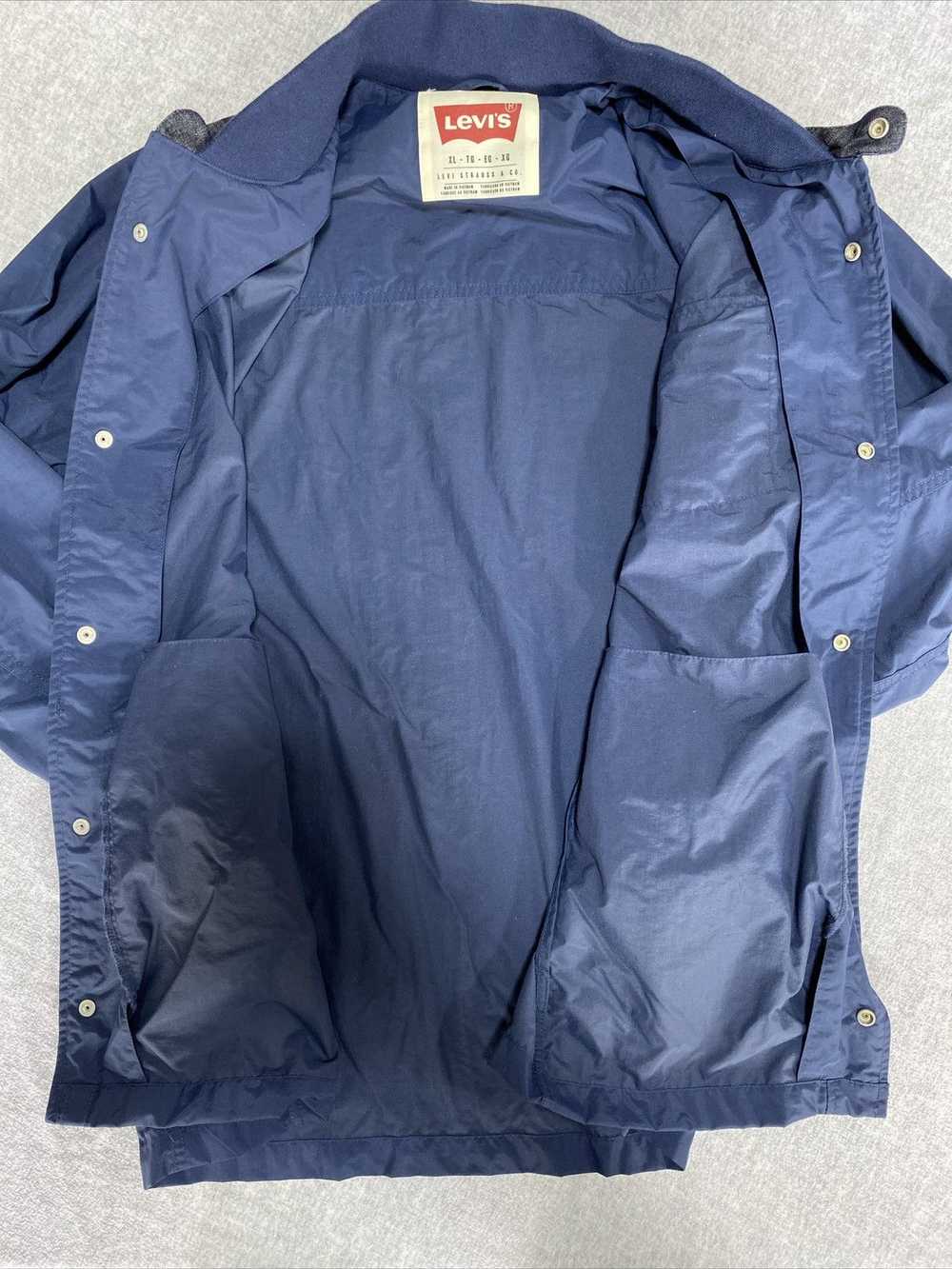 Levi's Levis Shacket Mens Extra Large Blue Jacket… - image 4