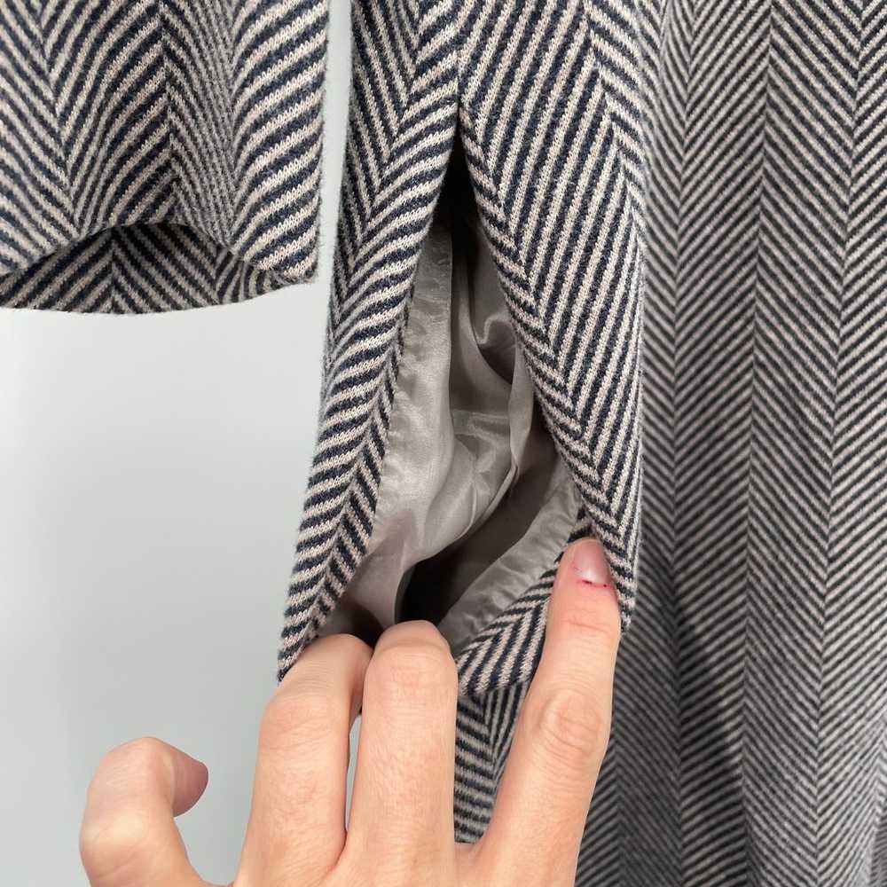 PESERICO Herringbone Shift Dress // 46 (US Size 1… - image 7
