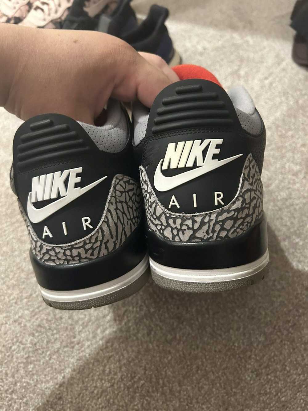Jordan Brand Nike air Jordan black cement 3s 2018 - image 4